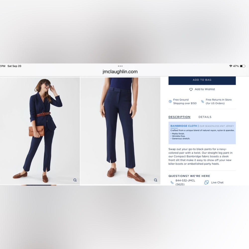 J McLaughlin Deanne Pants